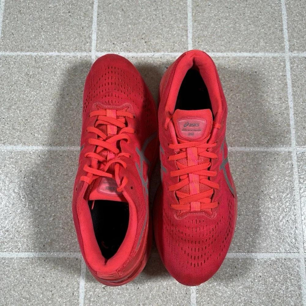 ASICS GEL-Kayano 28 Lite-Show Flash Red 2022 - 1011B341-700 Sz 10
